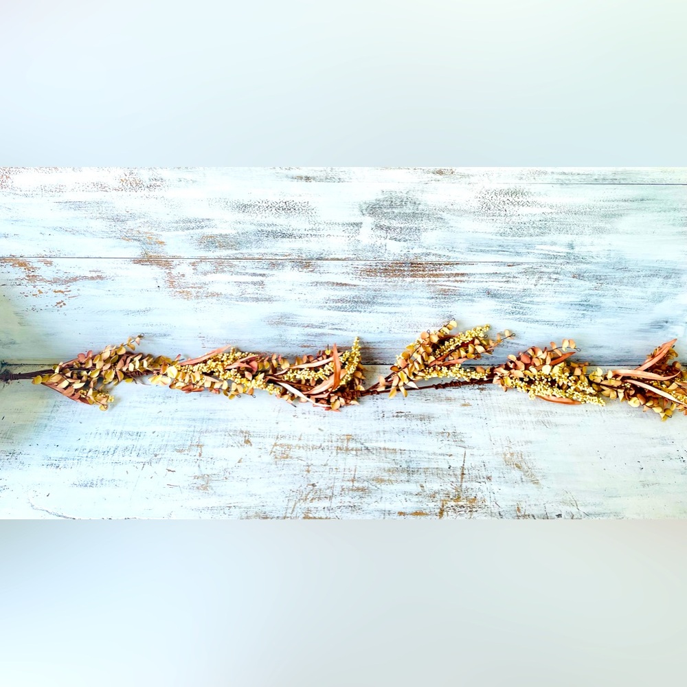 *Fall Ombré Eucalyptus and Berry Garland